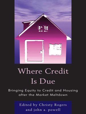 cover image of Where Credit is Due